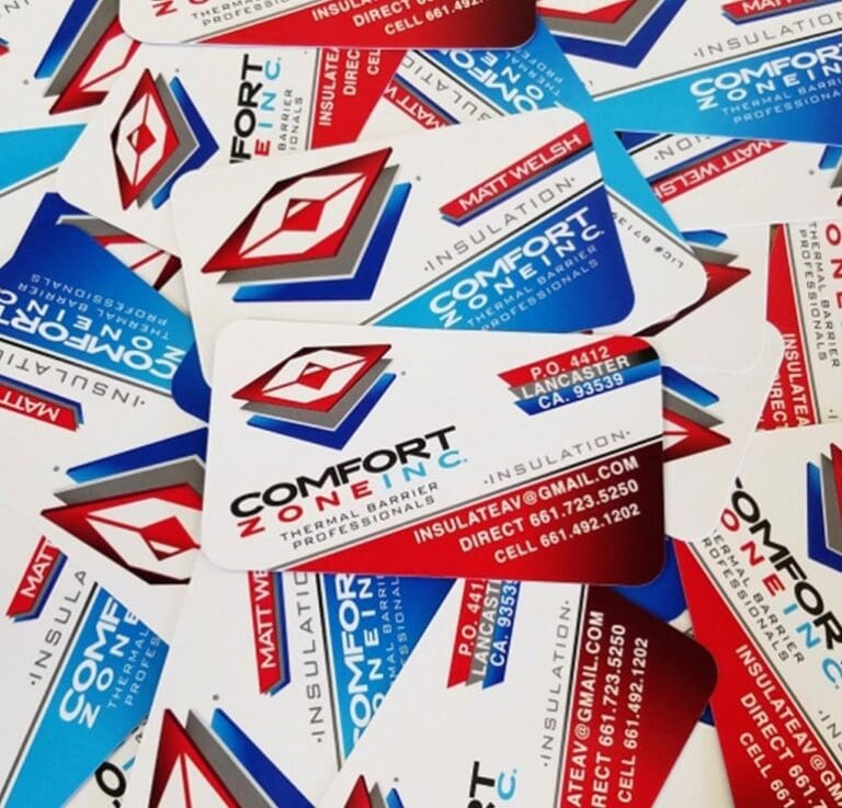 AV-Comfort-Zone-Business-Card-Design-in-Lancaster-CA